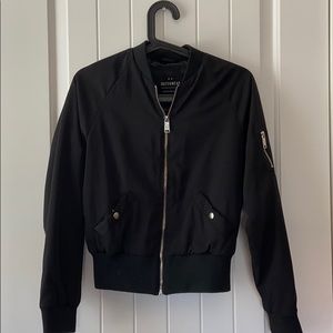 Black Bomber Jacket